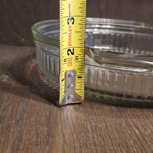 PYREX Clear 13x9x2 in Casserole Dish Baking Pan 232 - Picture 6 of 6
